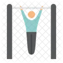Fitness Pull Up Icon