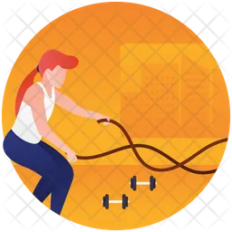 Fitness Rope  Icon