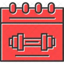 Fitness Schedule  Icon