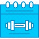 Fitness Schedule  Icon