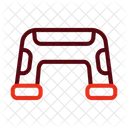 Fitness Step Fitness Gym Icon