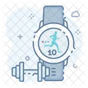 Wearable Tech Fitness Tracker Activity Tracker Icon