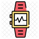 Smartwatch Fitness Band Health Tracker Icon