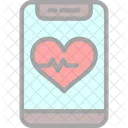 Fitness Tracker App Heartbeat Tracker App Fitness Icon