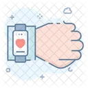 Wearable Tech Fitness Tracker Activity Tracker Icon