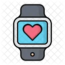 Fitness Tracker Smartwatch Wristwatch Icon