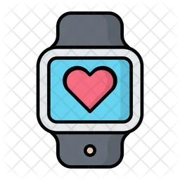 Fitness tracker watch  Icon