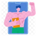Fitness trainer  Icon