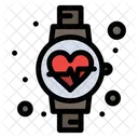 Fitnessuhr  Symbol