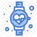 Fitness Watch Heart Beat Heart Rate Icon