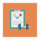 Fitnessdiagramm  Symbol