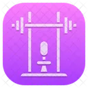 Fitnessgeräte  Symbol