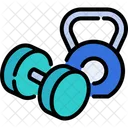 Hantel Fitness Training Symbol