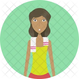 Fitnesslady  Icon