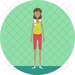 Fitnesslady  Icon