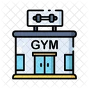 Fitnessstudio  Symbol