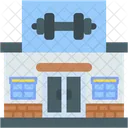 Fitnessstudio  Symbol