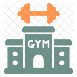 Fitnessstudio  Symbol