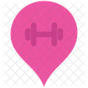 Fitnessstudio  Symbol