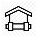 Fitnessstudio  Symbol