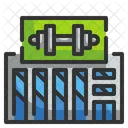 Fitnessstudio  Symbol