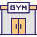 Fitnessstudio  Symbol