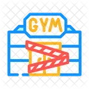 Fitnessstudio  Symbol