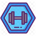 Fitnessstudio Fitness Training Symbol