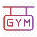 Fitnessstudio  Symbol