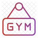 Fitnessstudio  Symbol