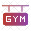 Fitnessstudio  Symbol