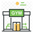 Fitnessstudio  Symbol