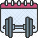 Fitnessstudio  Symbol