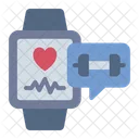 Smartwatch Fitness Fitnessstudio Symbol