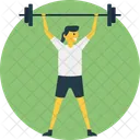 Trainer Fitnessstudio Training Symbol