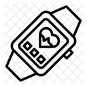 Fitnessuhr Symbol