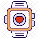 Fitnessuhr  Symbol
