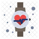 Fitnessuhr  Symbol