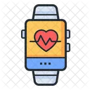 Fitnessuhr  Symbol