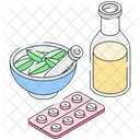 Medicina Homeopatia Ajuda Ícone