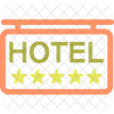Five Stars Hotel Icon