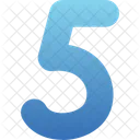 Five Count Counting Icon