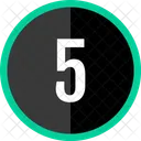 Five Number Count Icon
