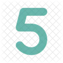 Number Shape Five Icon