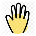 Five Finger Hand Sign High Five Icon