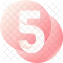 Five 5 Star Icon