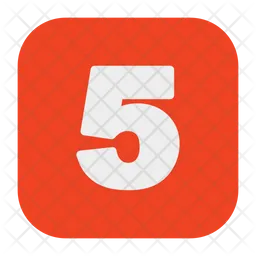 Five Number  Icon