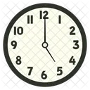 Five o'clock  Icon