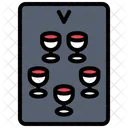 Five of cups  Icon