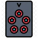 Five of pentacles  Icon
